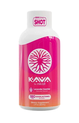 Mitra-9 kava shot bottle