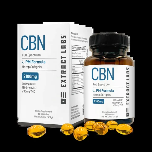 Extract Labs CBN 'PM Formula' Softgels