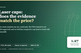 Cover: do laser caps for hair loss justify their price, and what FDA-cleared means